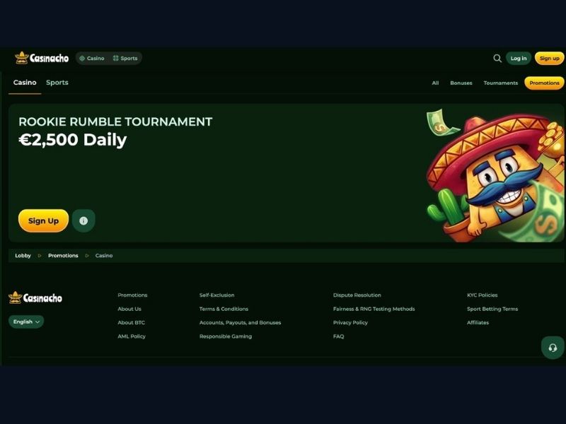 Live casino at Casinacho Casino on smartphone for Canadian players — key titles