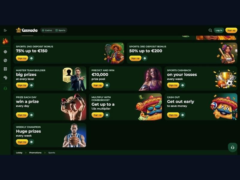 App and mobile payments at Casinacho Casino Nacho Casino for live players in Canada